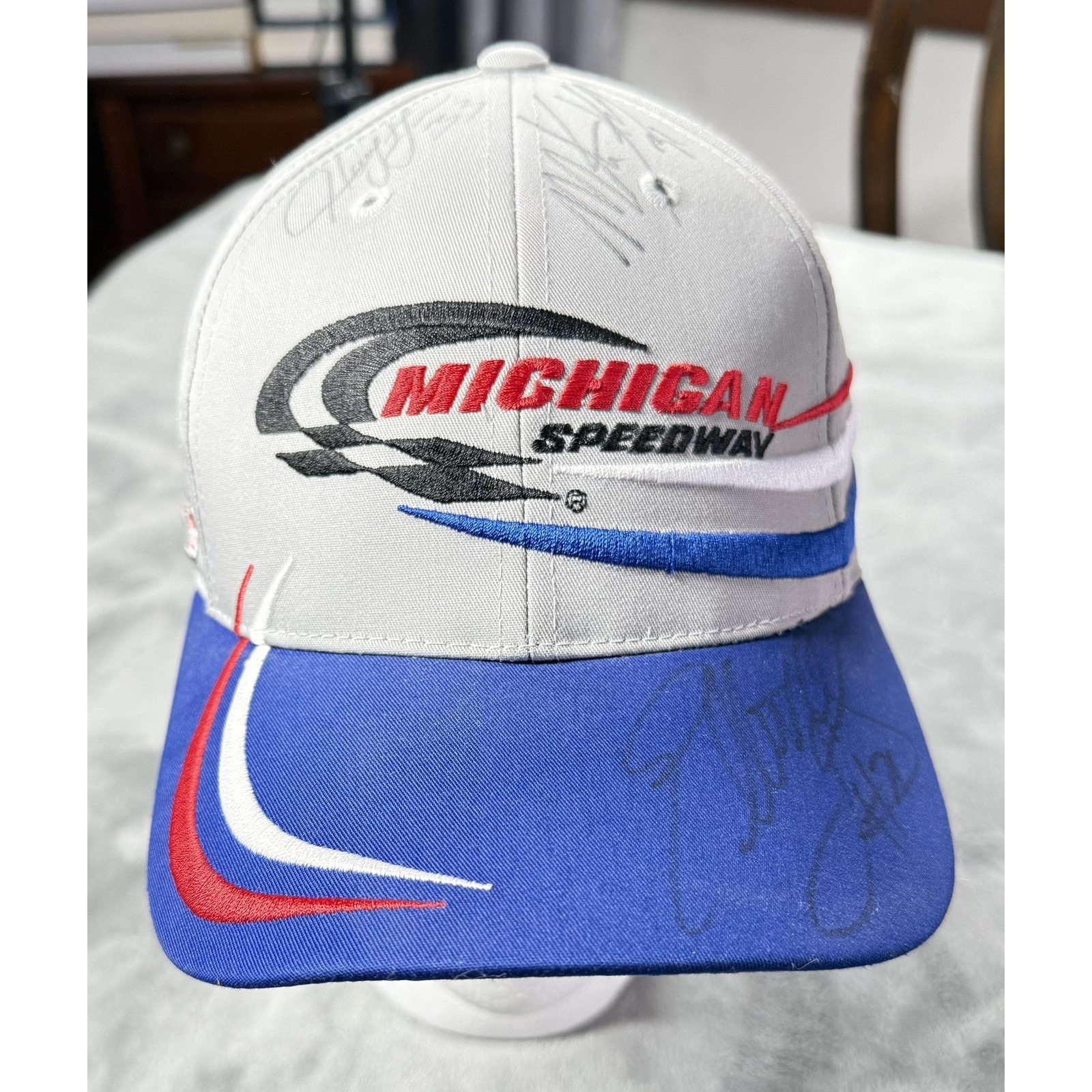 Vintage Michigan Speedway Hat Cap Strap Back Mens One Size Nascar Pepsi 400 00s